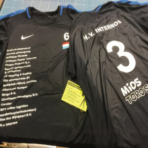 voetbal shirt