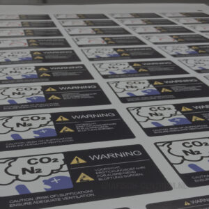 veiligheid logistiek stickers